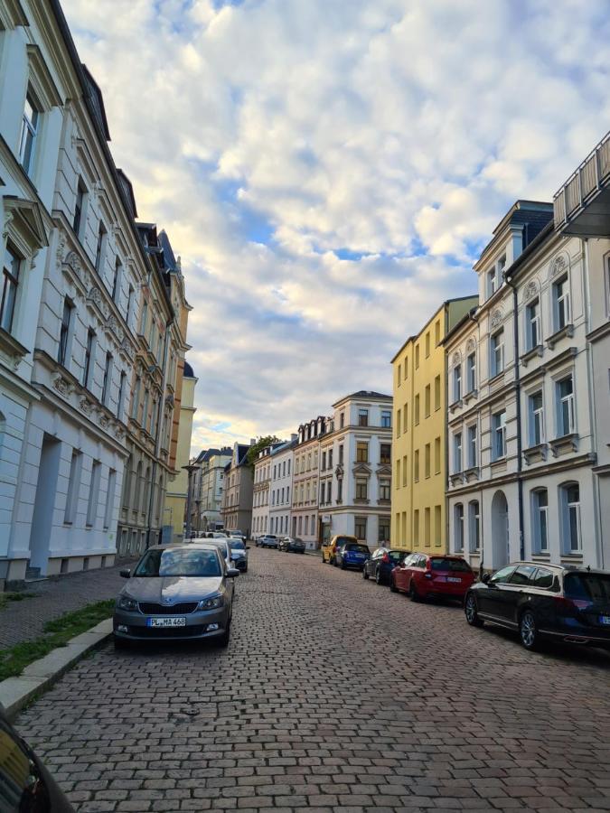 Gemuetliche, Charmante Ferienwohnung Naehe Zentrum Plauen Luaran gambar